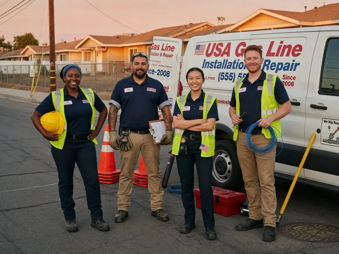 Gas Line Installation company in Breckenridge, MI
