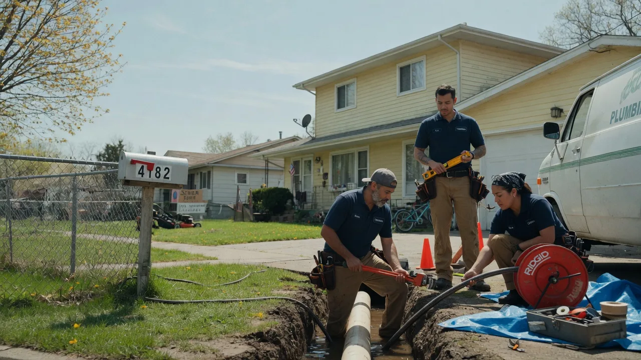 Gas Line Repair in Breckenridge, MI near me